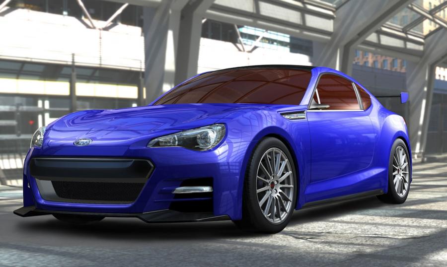  Subaru BRZ Concept STi 2011 года  (фото 7 из 15)